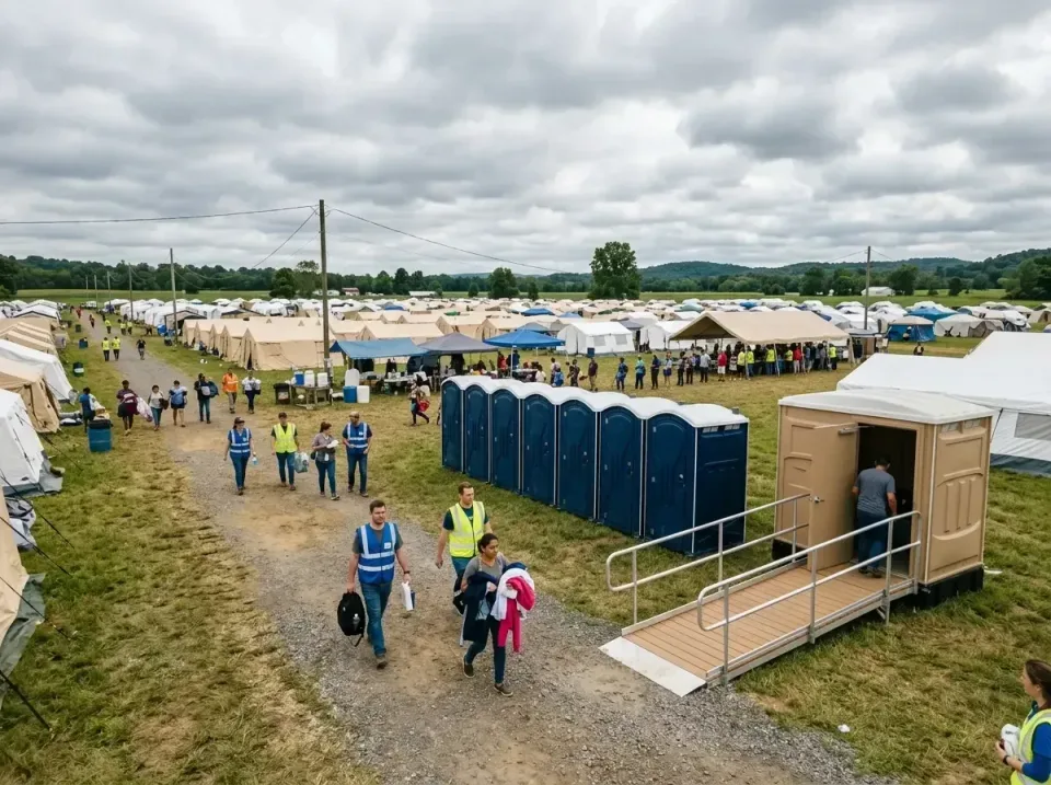 disaster-relief-camp-restrooms-010 — frequently asked questions, Dumpster & Portable Bathrooms Rental in Merrifield, VA